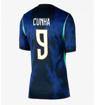 Brasilien Matheus Cunha #9 Replika Bortatröja Damer VM 2026 Kortärmad
